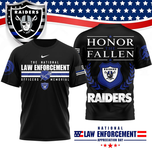 Premium NFL X LVR The National Law Enforcement 3D Shirt NDT LVH 050626