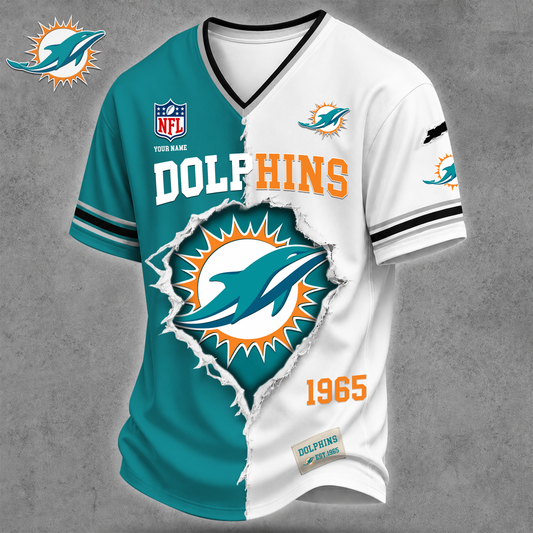 Premium NFL X MD Game Day Streetwear V-neck  Shirt NDT VHM 040626