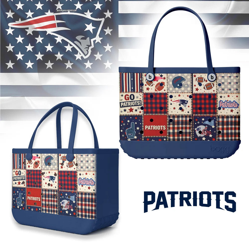 Premium NFL X NEP Patchwork Design Beach Tote Bag NDT NTN