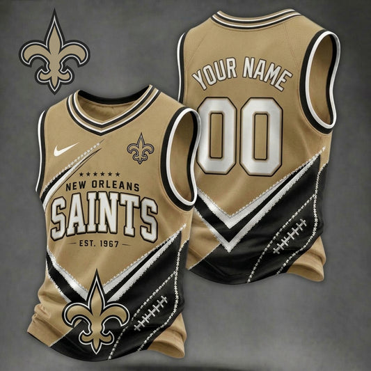 Premium NFL X NO Game Day V-neck Tank Top Shirt V33 NDT NHM 080626