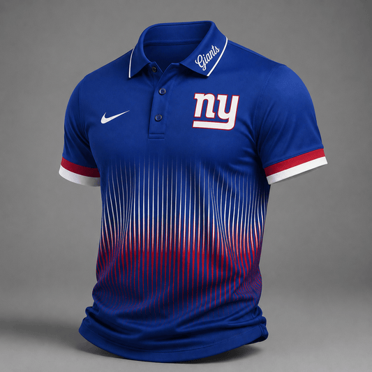 Premium NFL X NYG Performance Polo Shirt FOR SUMMER HOLIDAY 110626