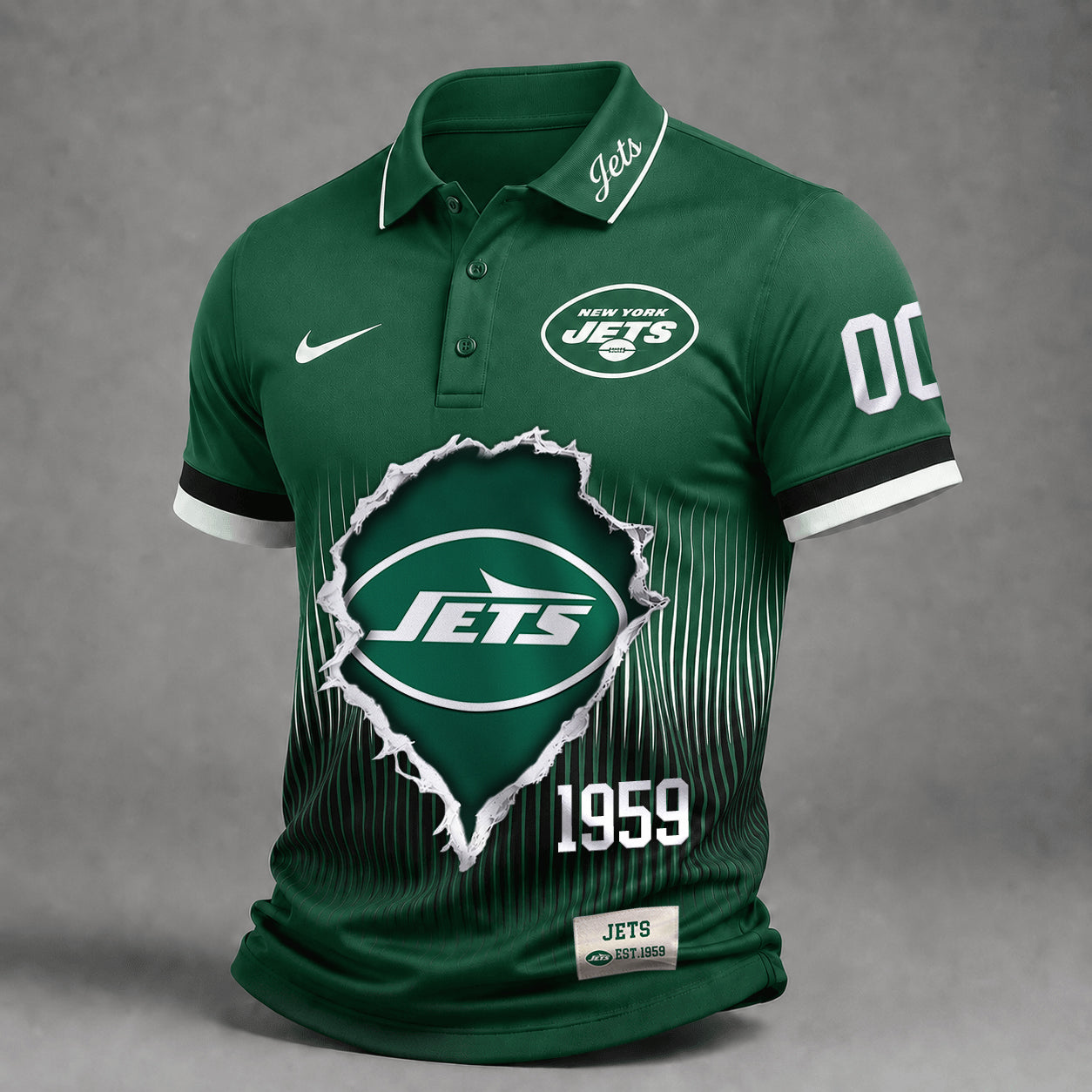 Premium NFL X NYJ Performance Polo V3 Shirt FOR SUMMER HOLIDAY 120626