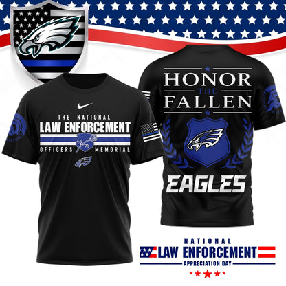 Premium NFL X PHI The National Law Enforcement 3D Shirt NDT LVH 050626