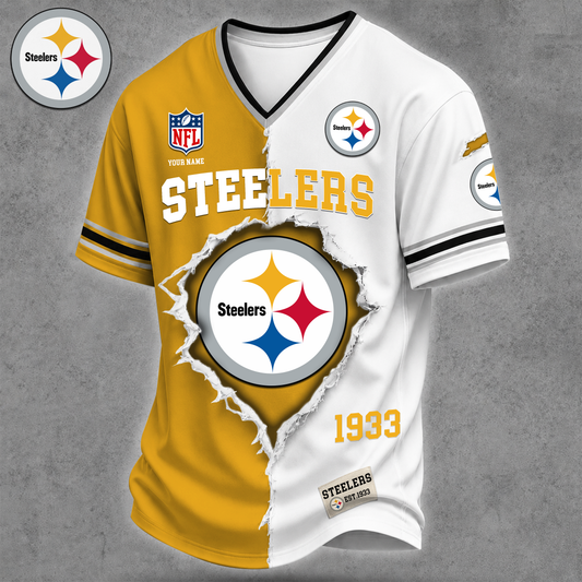 Premium NFL X PS Game Day Streetwear V-neck  Shirt NDT VHM 040626