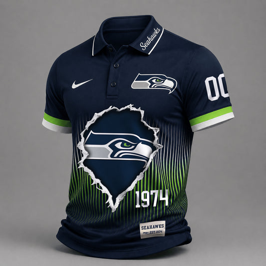 Premium NFL X SEA Performance Polo V3 Shirt FOR SUMMER HOLIDAY 120626