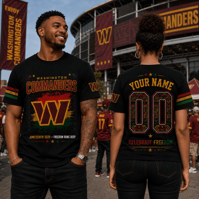 Premium NFL  X WC Juneteenth 2026  Shirt Personalized Gift For Fan NDT VHM 090626