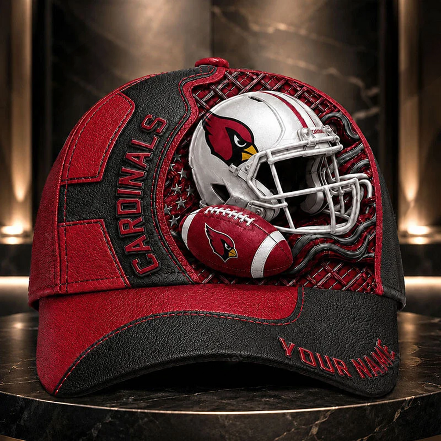 Premium NFL x ARI 3D Custom Cap DATND TANTD 280526