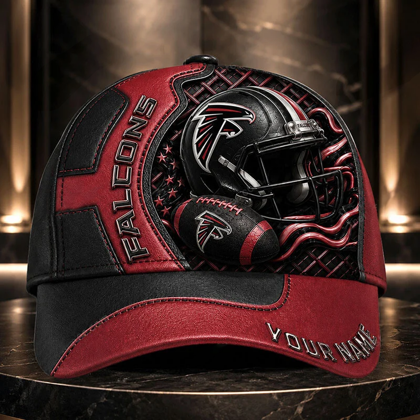 Premium NFL x ATL 3D Custom Cap DATND TANTD 280526