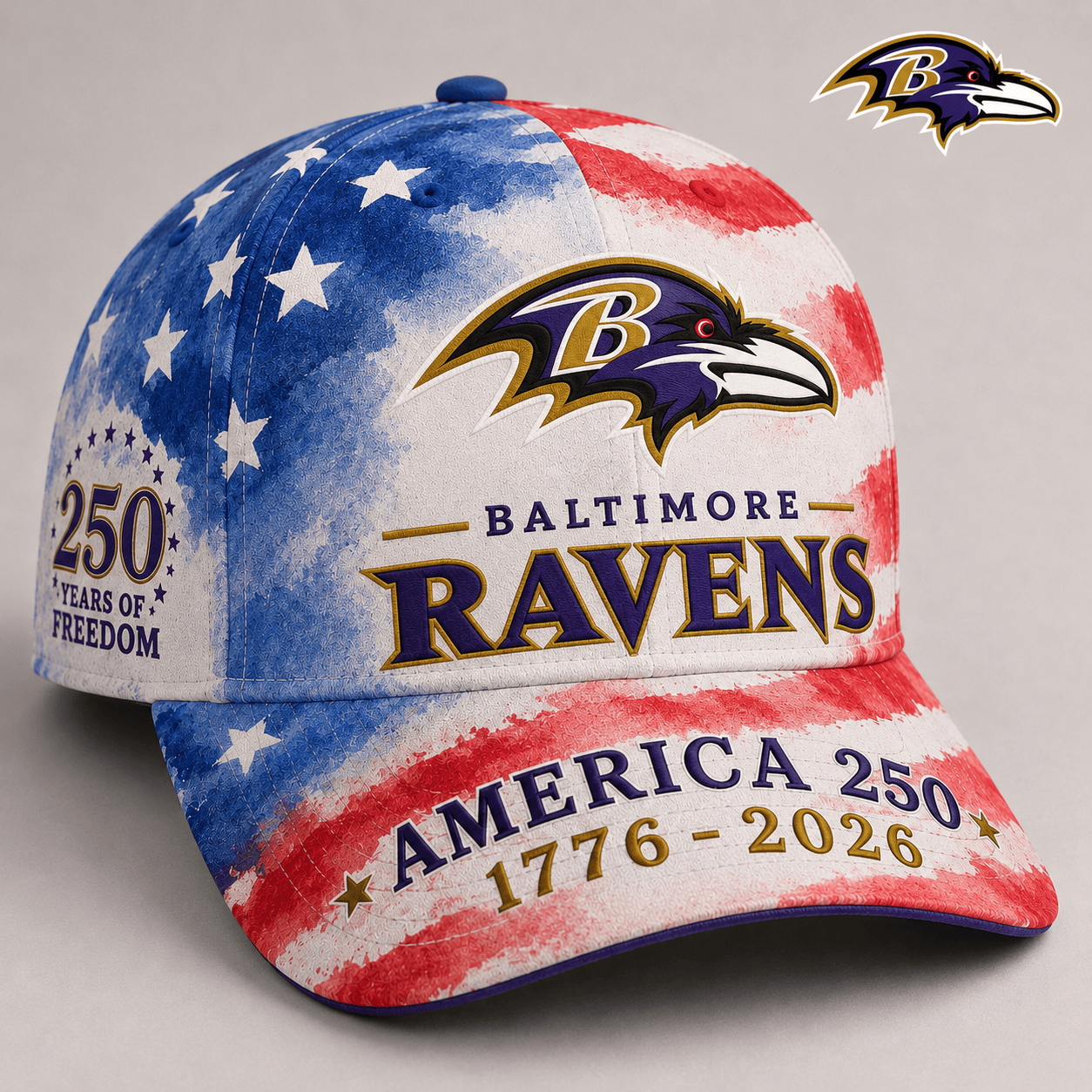 Premium NFL x BAL 250 Years Of Freedom Cap 110626