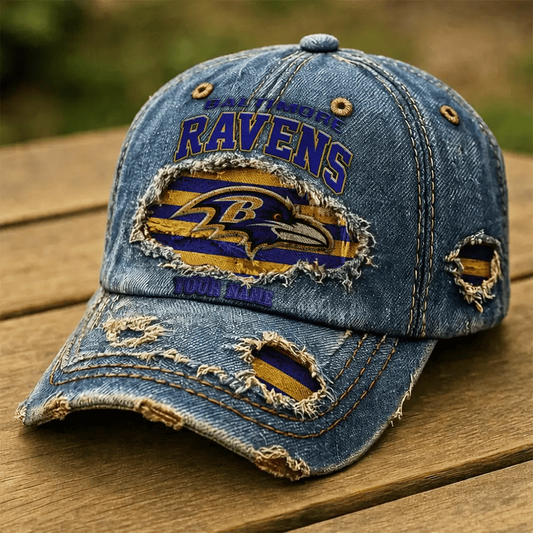 Premium NFL x BAL Denim Washed Cap New Style DATND TANTD 280526