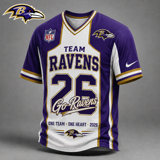 Premium NFL x BAL Team Pride V-Neck Shirt limited editions NDT LVH 010626