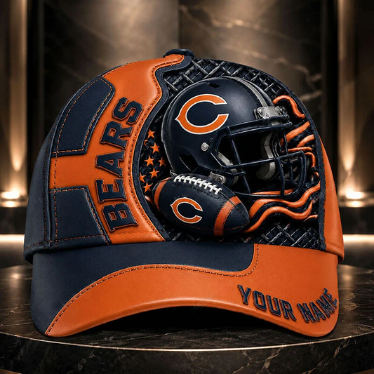 Premium NFL x CHI 3D Custom Cap DATND TANTD 280526