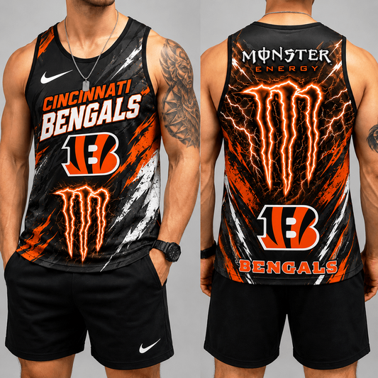 Premium NFL x CIN Energy Claw Sport Tank Top 120626