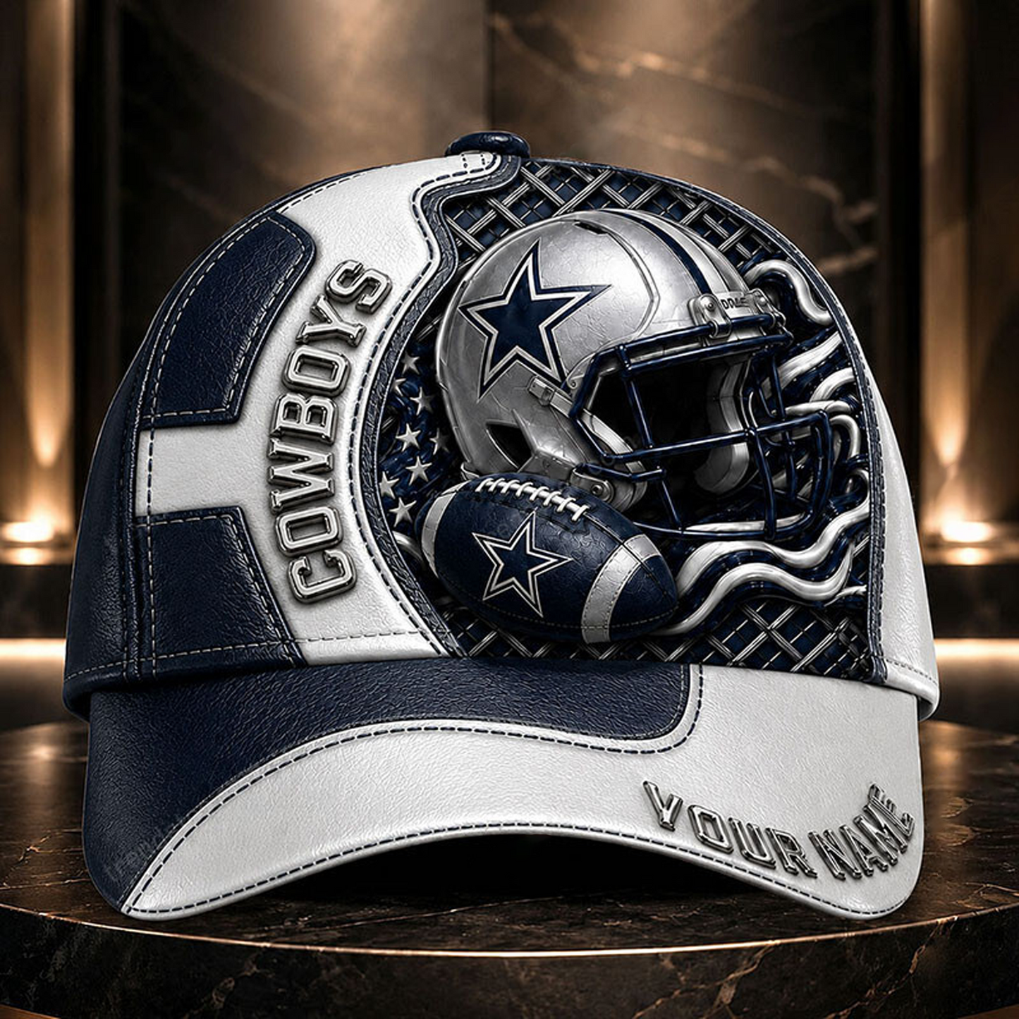 Premium NFL x DAL 3D Custom Cap DATND TANTD 280526