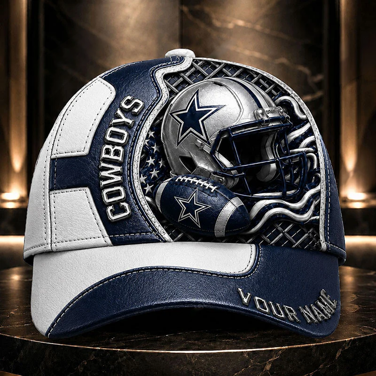 Premium NFL x DAL 3D Custom Cap DATND TANTD 280526