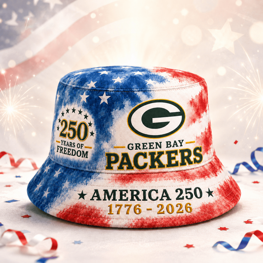 Premium NFL x GB 250 Years Of Freedom Bucket Hat 120626