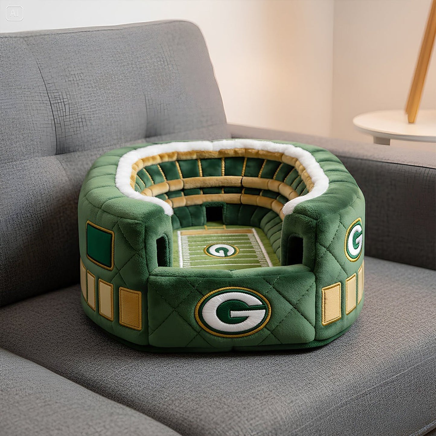 Premium NFL x GB Stadium-Inspired Spirit Pillow NDT NHM