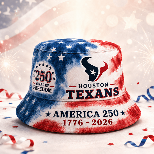 Premium NFL x HOU 250 Years Of Freedom Bucket Hat 120626