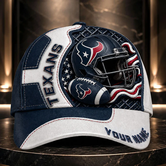 Premium NFL x HOU 3D Custom Cap DATND TANTD 280526