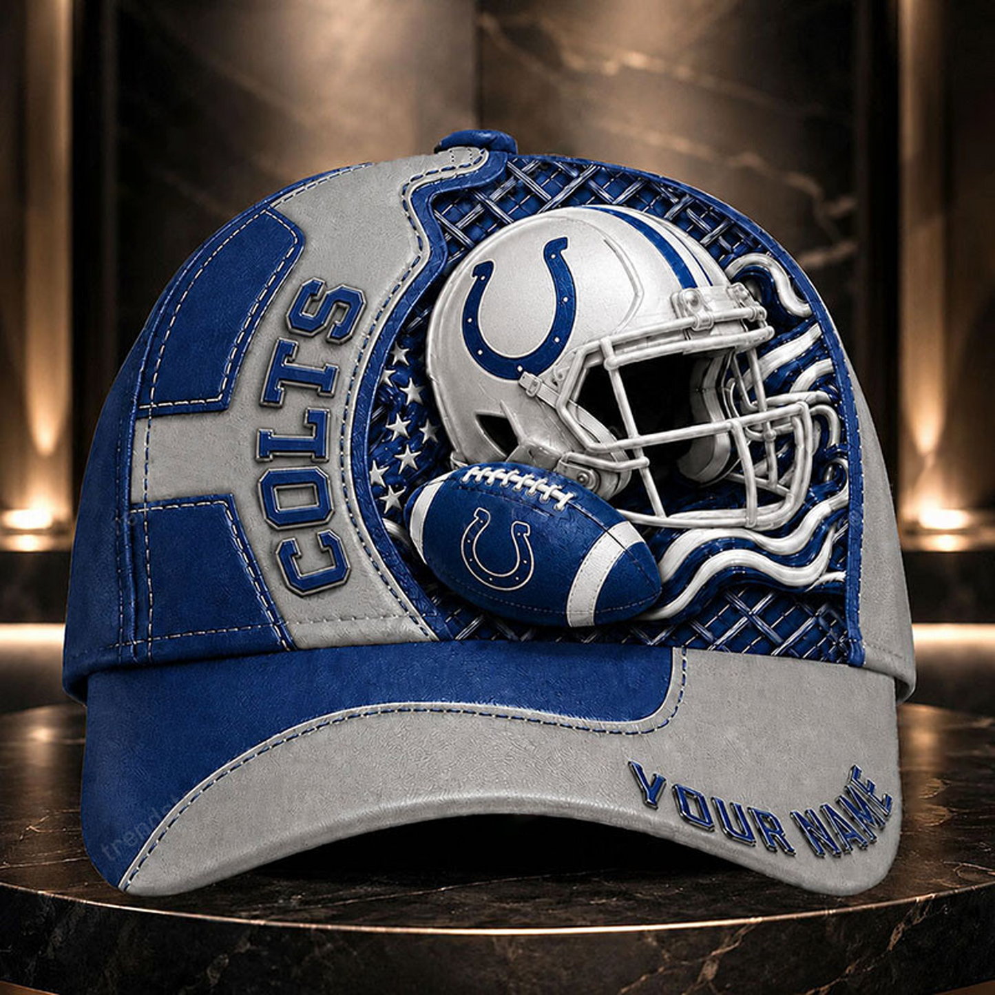 Premium NFL x IND 3D Custom Cap DATND TANTD 280526
