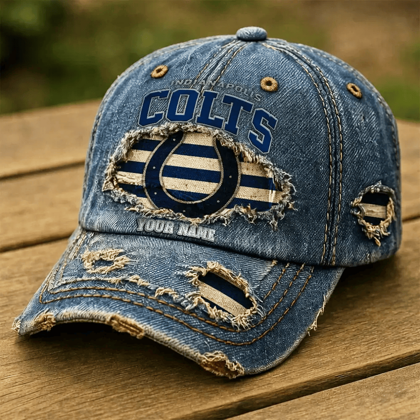 Premium NFL x IND Denim Washed Cap New Style DATND TANTD 280526