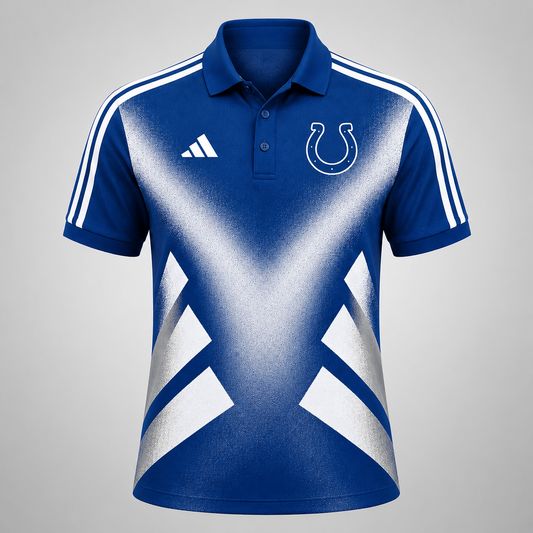 Premium NFL x IND Sports Fan Geometric Pattern Polo Shirt 270626