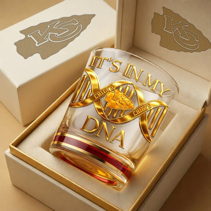 Premium NFL x KC Game Day Whiskey Glass NDT NHM 270126
