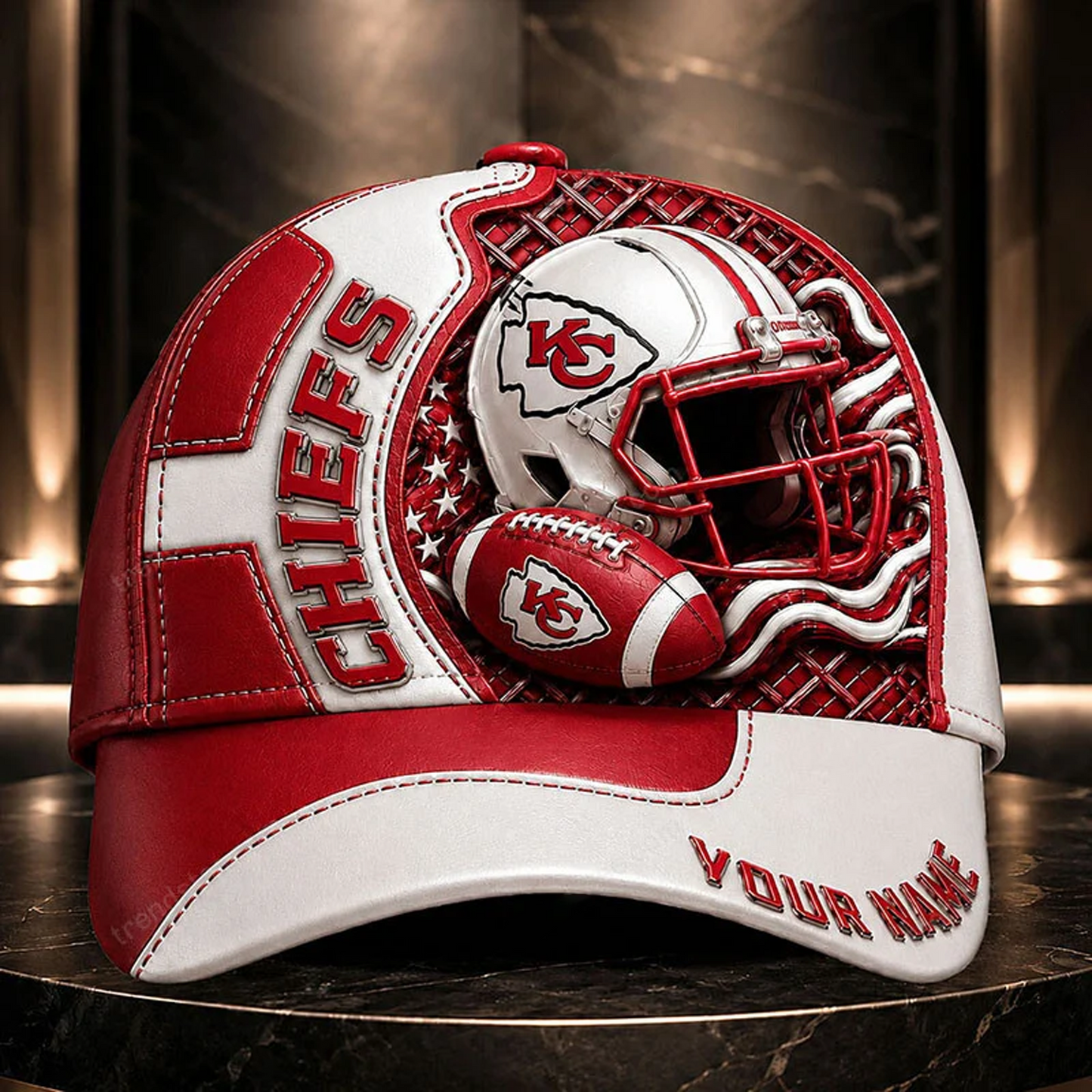 Premium NFL x KCC 3D Custom Cap DATND TANTD 280526