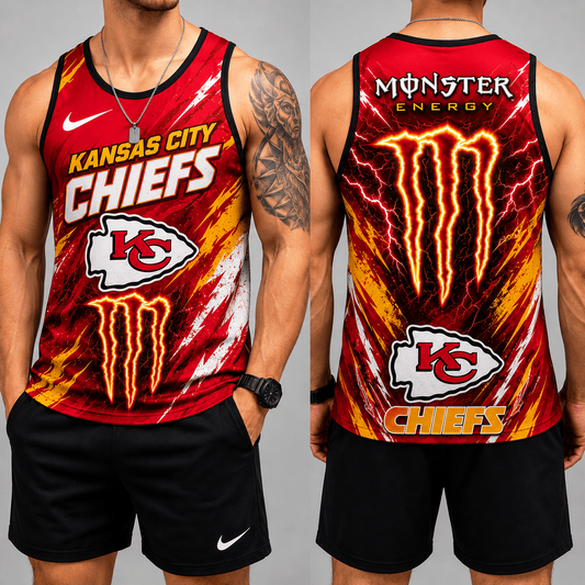 Premium NFL x KCC Energy Claw Sport Tank Top 120626