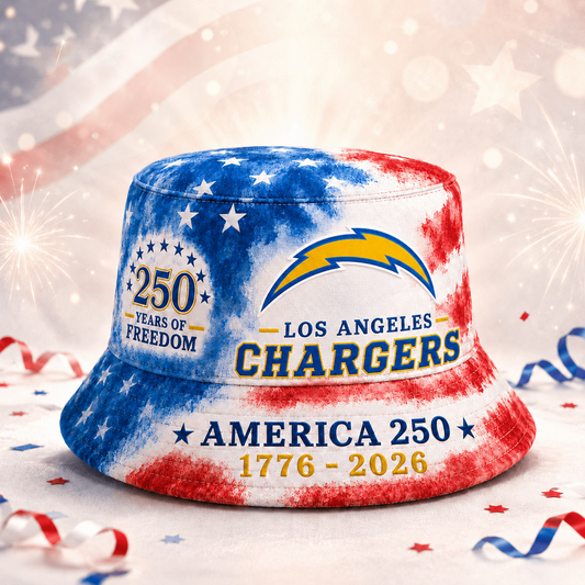 Premium NFL x LAC 250 Years Of Freedom Bucket Hat 120626