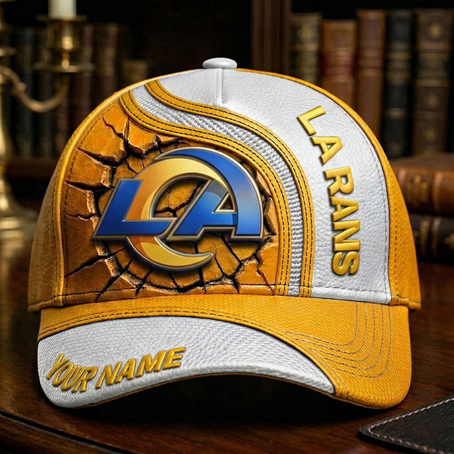 Premium NFL x LAR 3D Cap DATND TANTD 180526