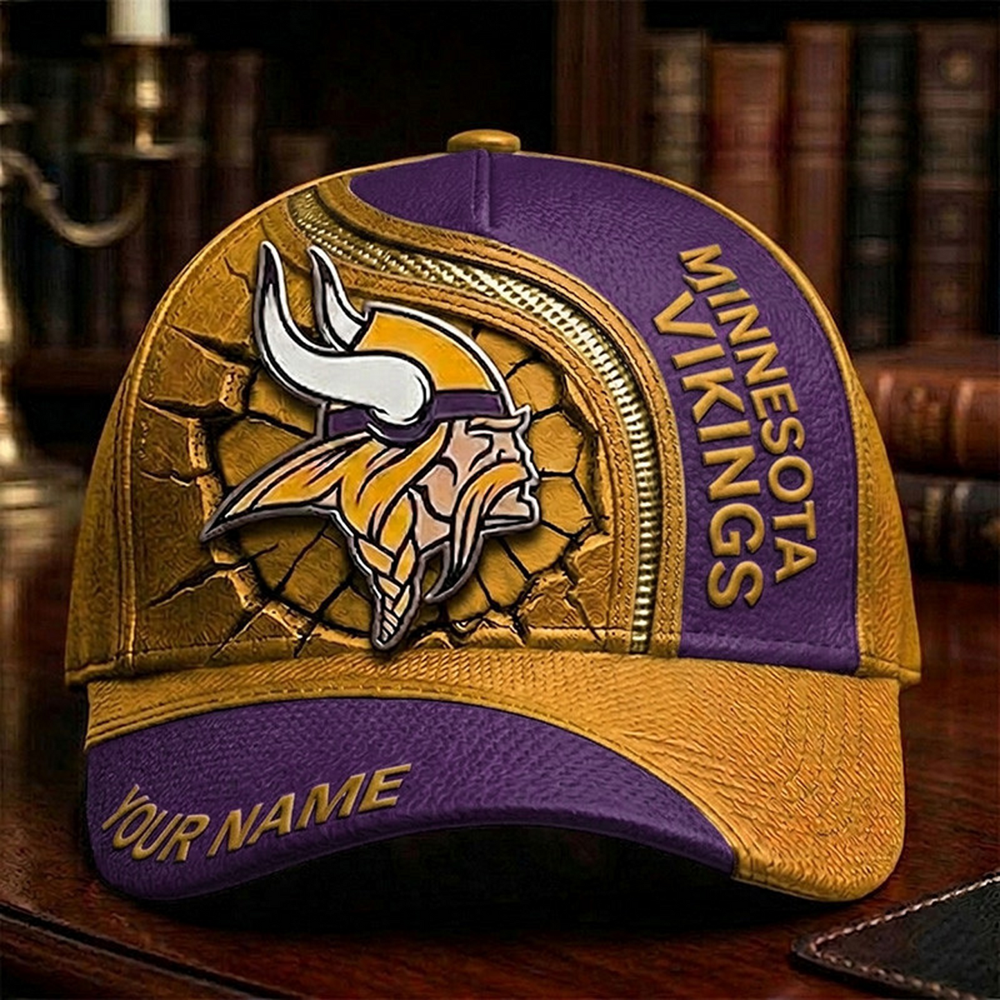 Premium NFL x MIN 3D Cap DATND TANTD 180526