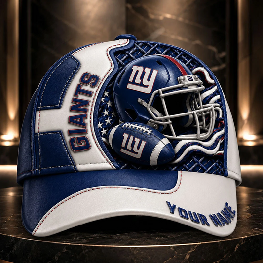 Premium NFL x NYG 3D Custom Cap DATND TANTD 280526