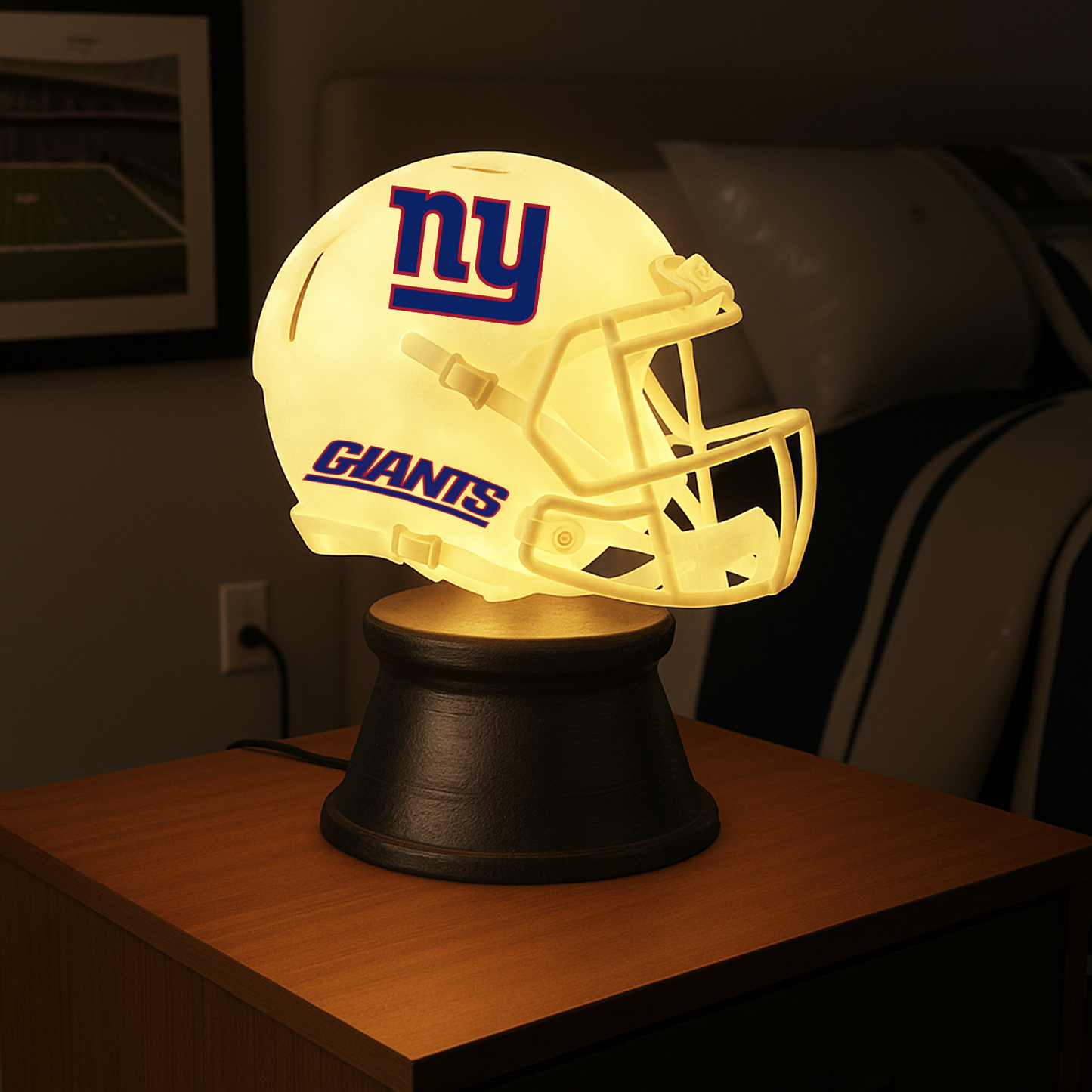 Premium NFL x NYG LED Helmet Night Light DATND NMD TANTD