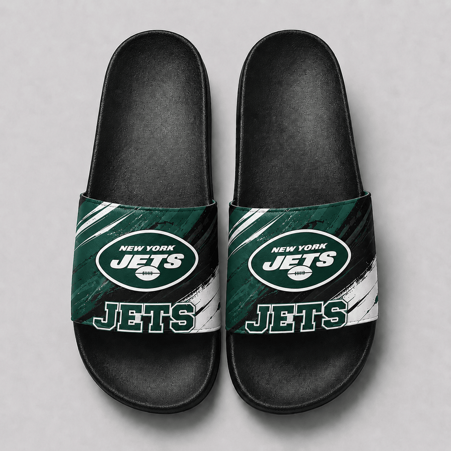 Premium NFL x NYJ Unisex Lightweight Comfort Sandals for Daily Wear Slide Slippers 160626