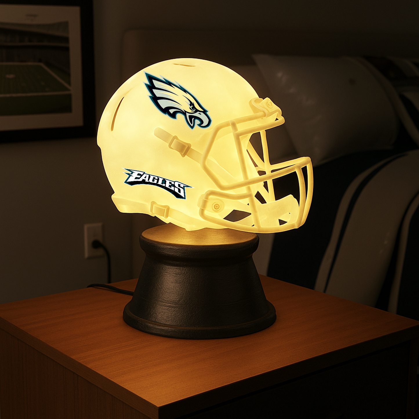 Premium NFL x PHI LED Helmet Night Light DATND NMD TANTD