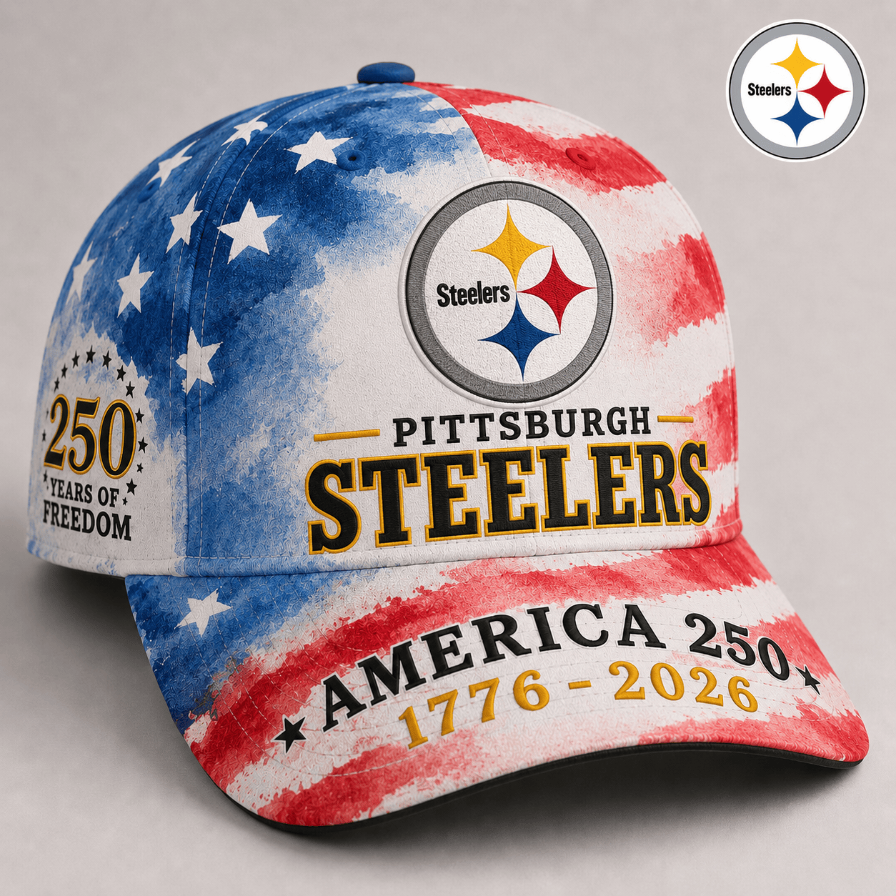 Premium NFL x PIT 250 Years Of Freedom Cap 110626