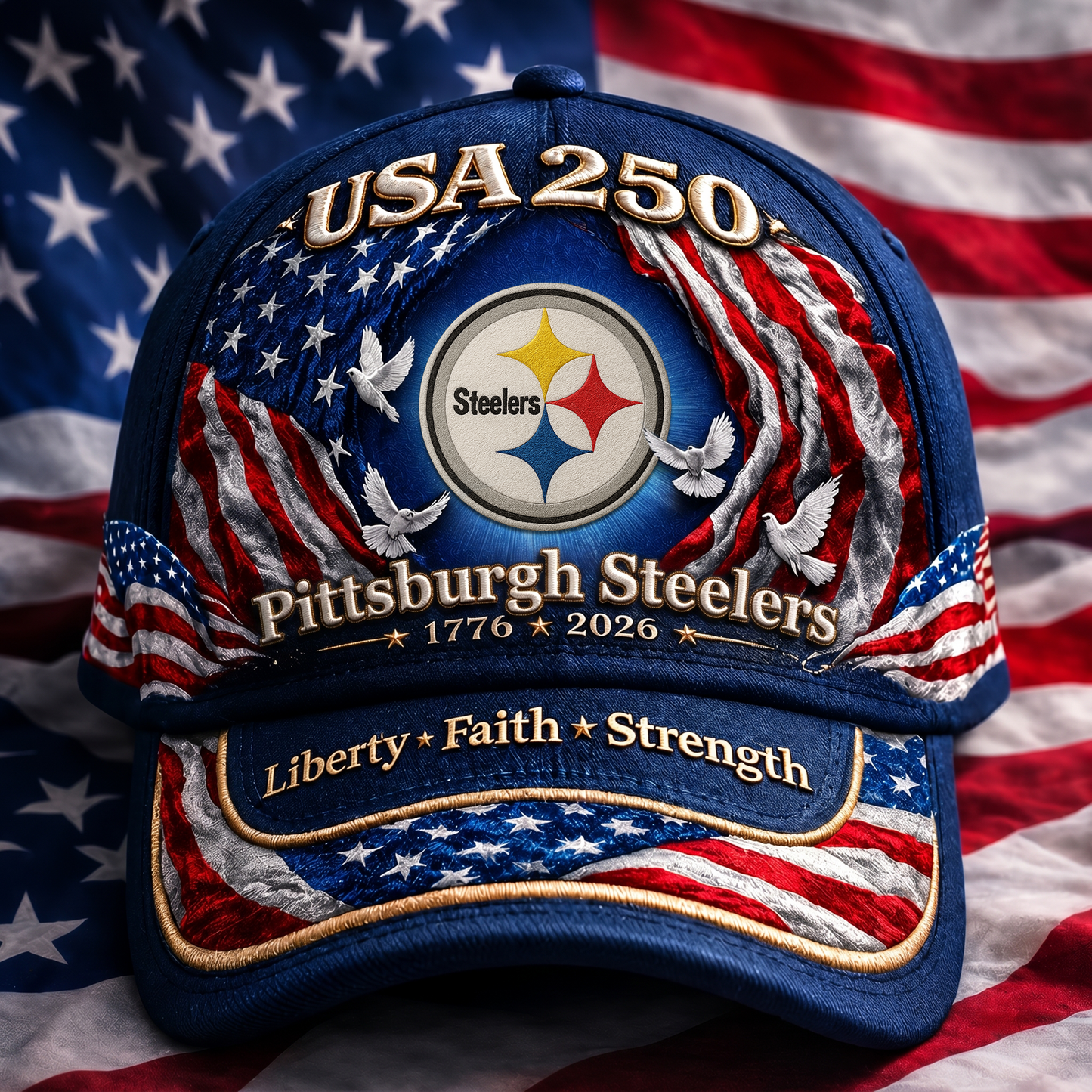 Premium NFL x PS 250 Years  Anniversary Of Freedom  Cap 220626