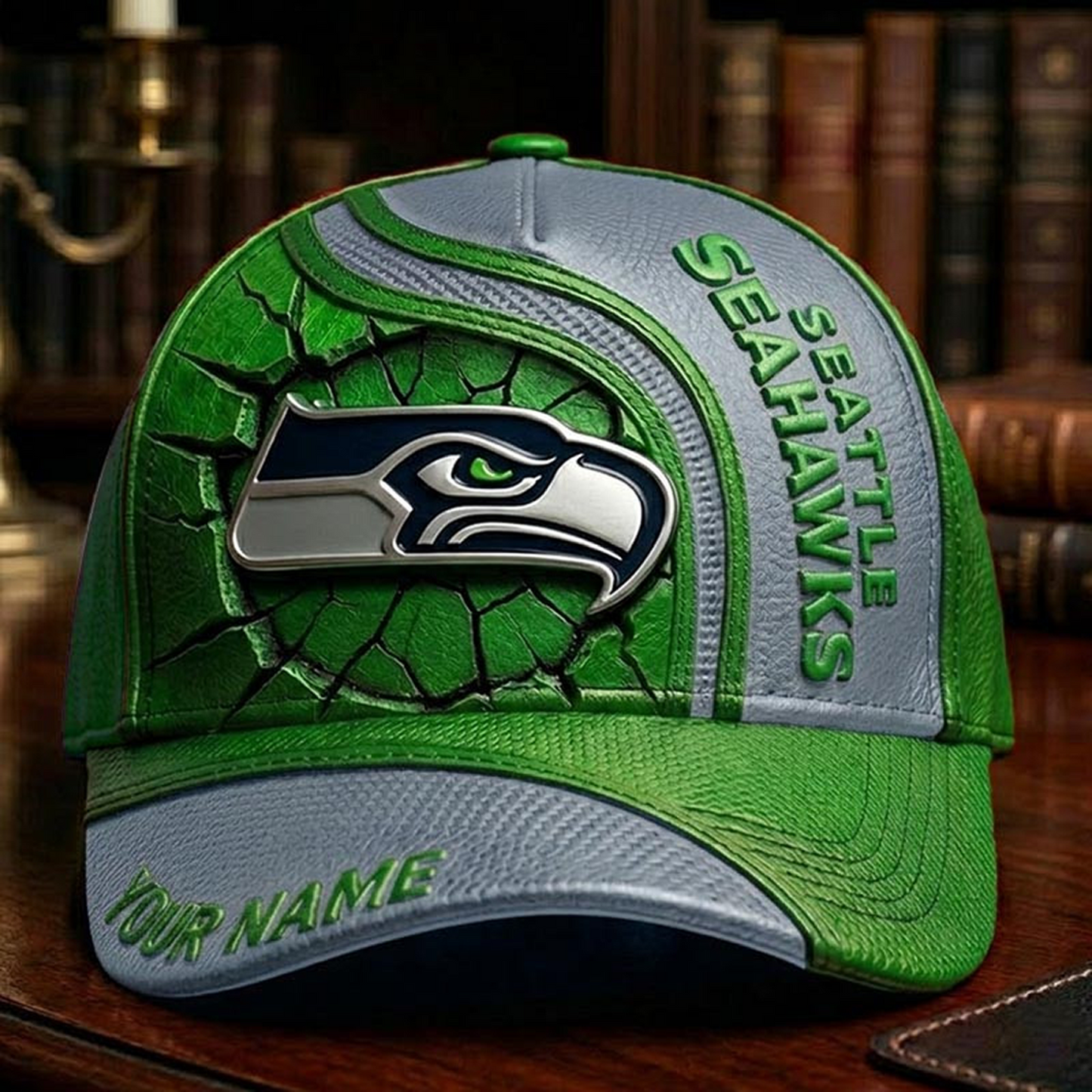 Premium NFL x SEA 3D Cap DATND TANTD 180526