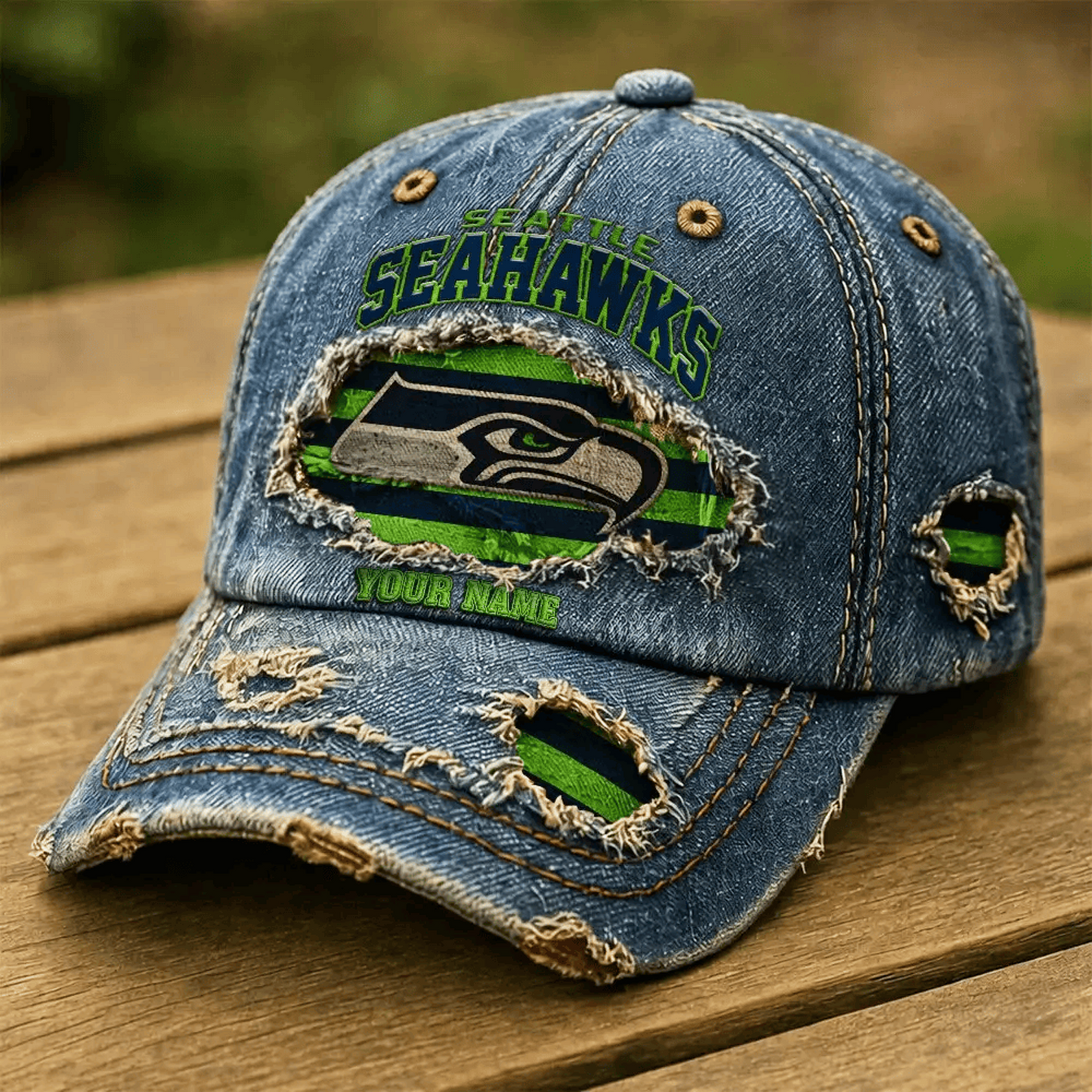 Premium NFL x SEA Denim Washed Cap New Style DATND TANTD 280526