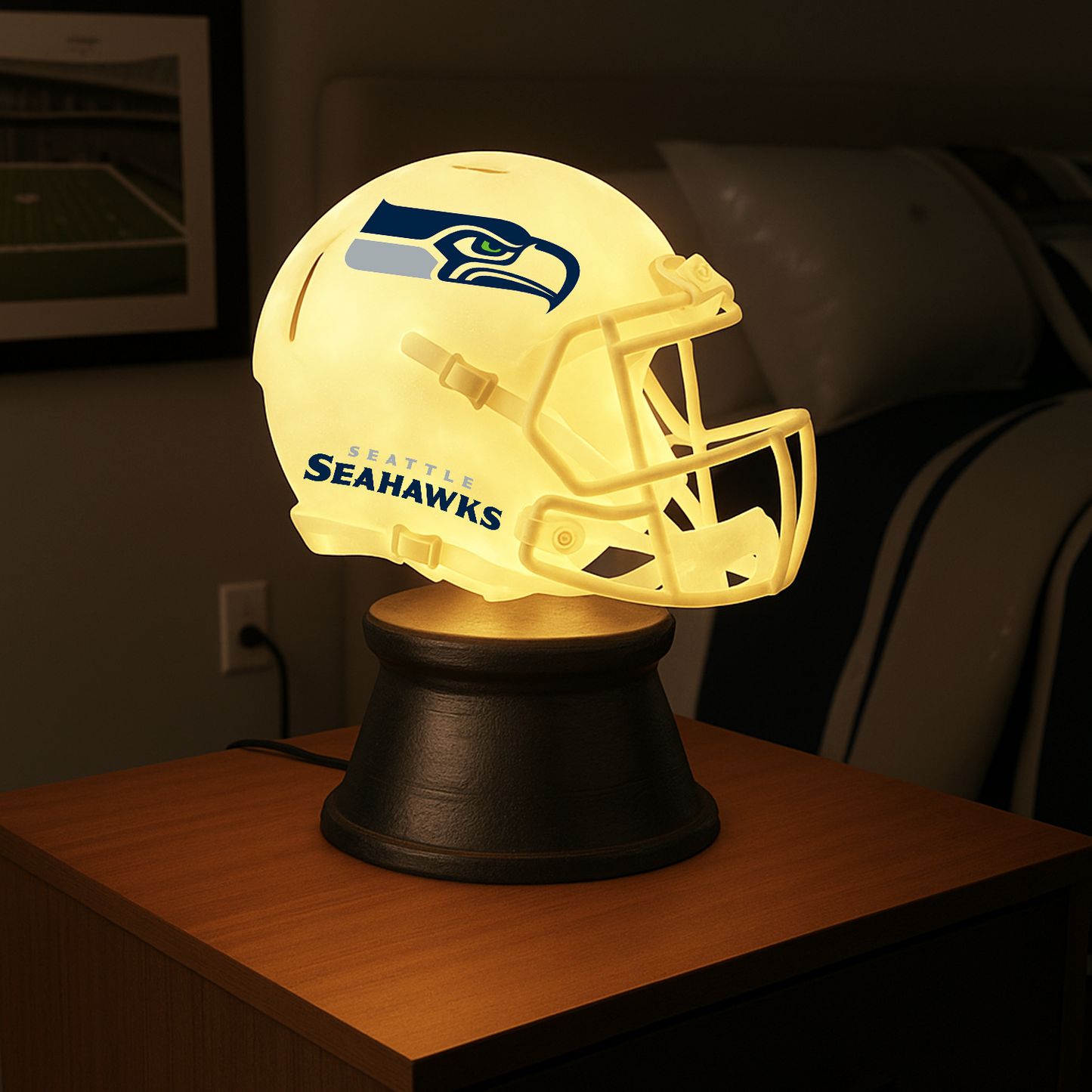 Premium NFL x SEA LED Helmet Night Light DATND NMD TANTD