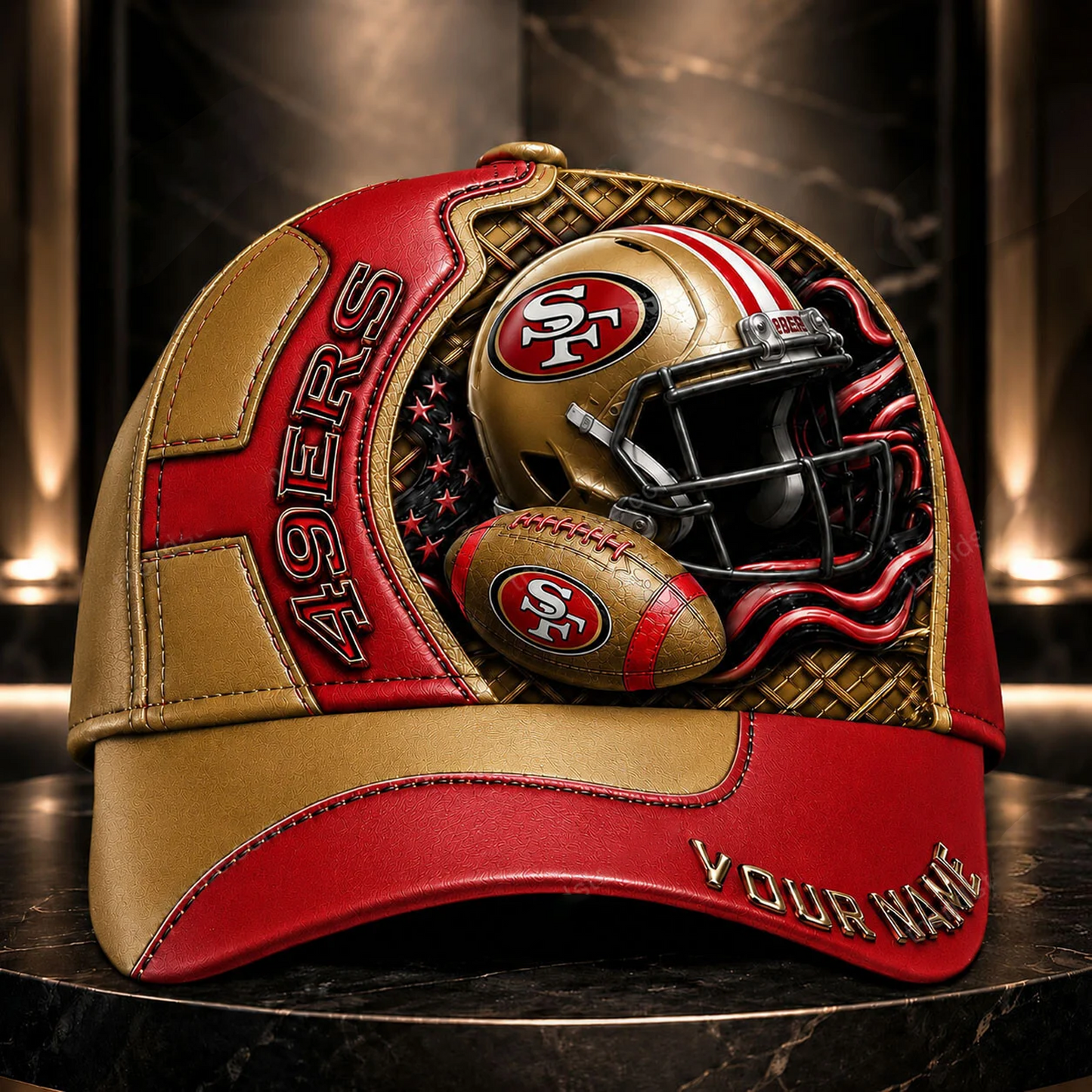Premium NFL x SF 3D Custom Cap DATND TANTD 280526