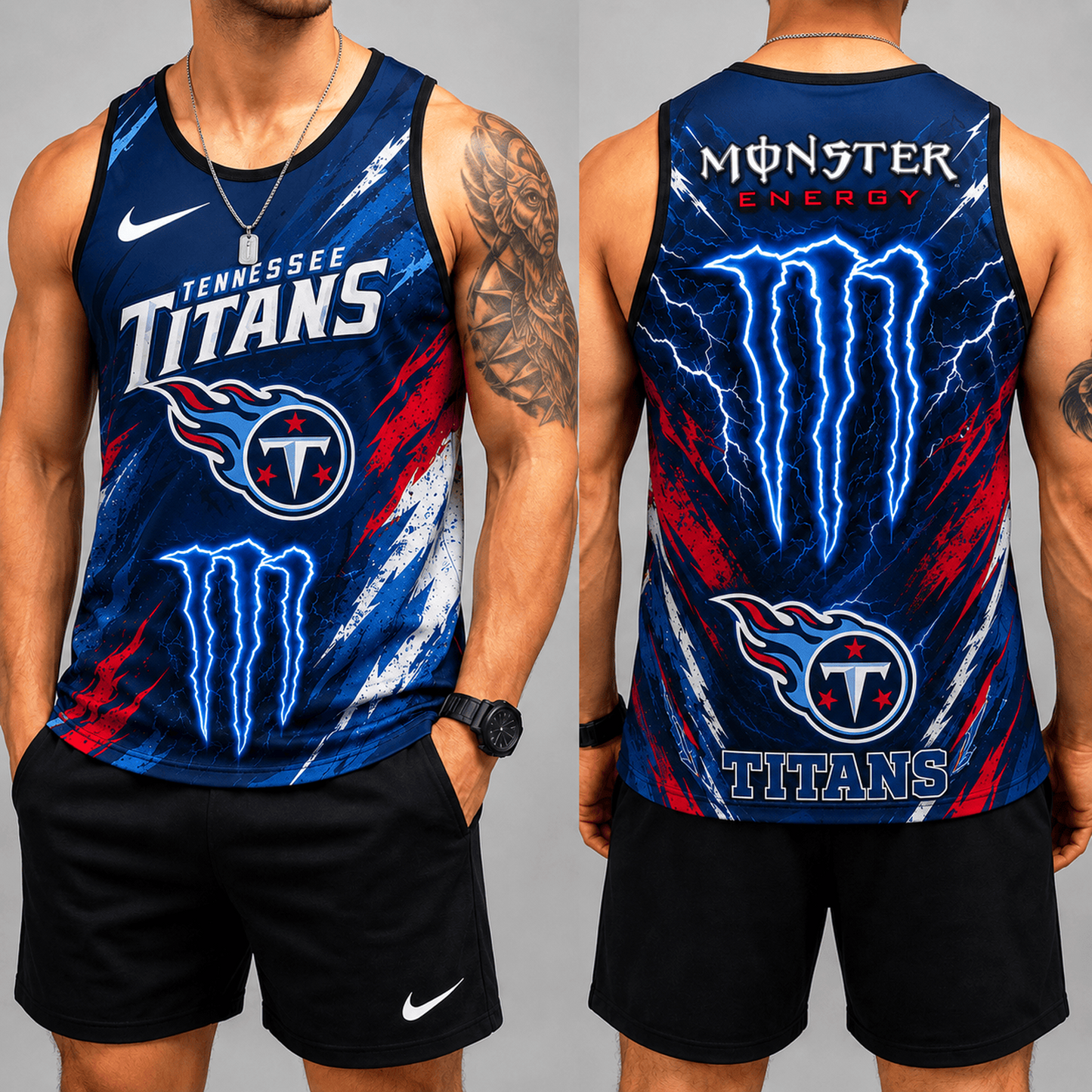 Premium NFL x TEN Energy Claw Sport Tank Top 120626
