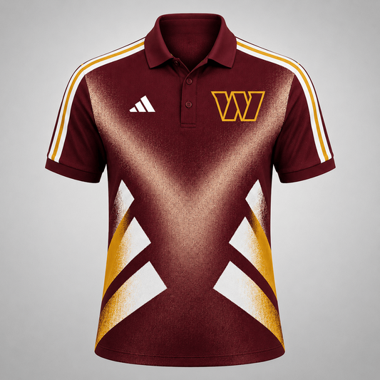 Premium NFL x WAS Sports Fan Geometric Pattern Polo Shirt 270626