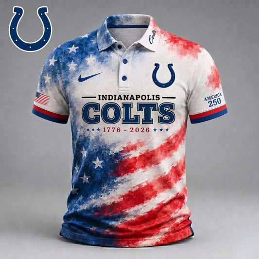 Premium NFL x ind 250 Years Of Freedom Polo Shirt NDT NHM 150626