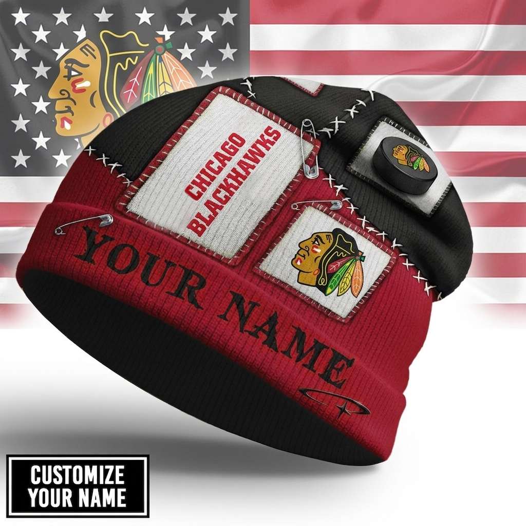 Premium NHL CB Heritage Patch Beanie Hat V3 NMD CTKT