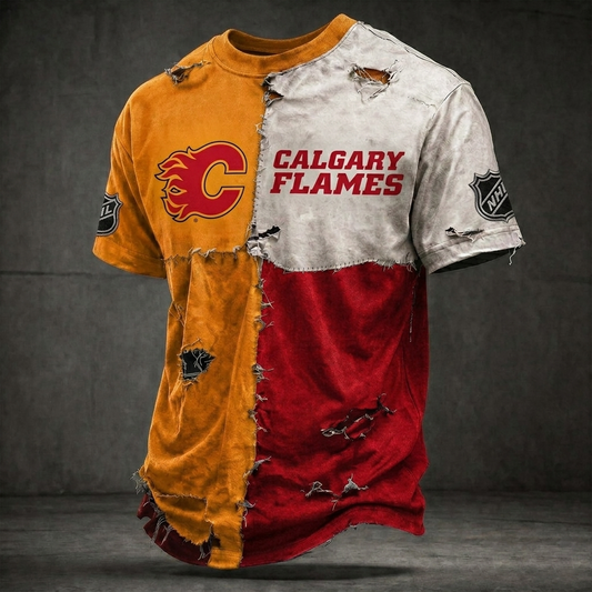 Premium NHL CF Distressed Patchwork T-Shirt V4 NMD CTKT