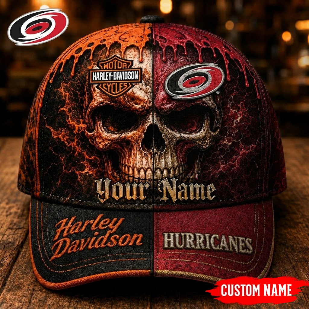 Premium NHL CH Harley Davidson Split Skull Classic Cap V38 NMD CTKT