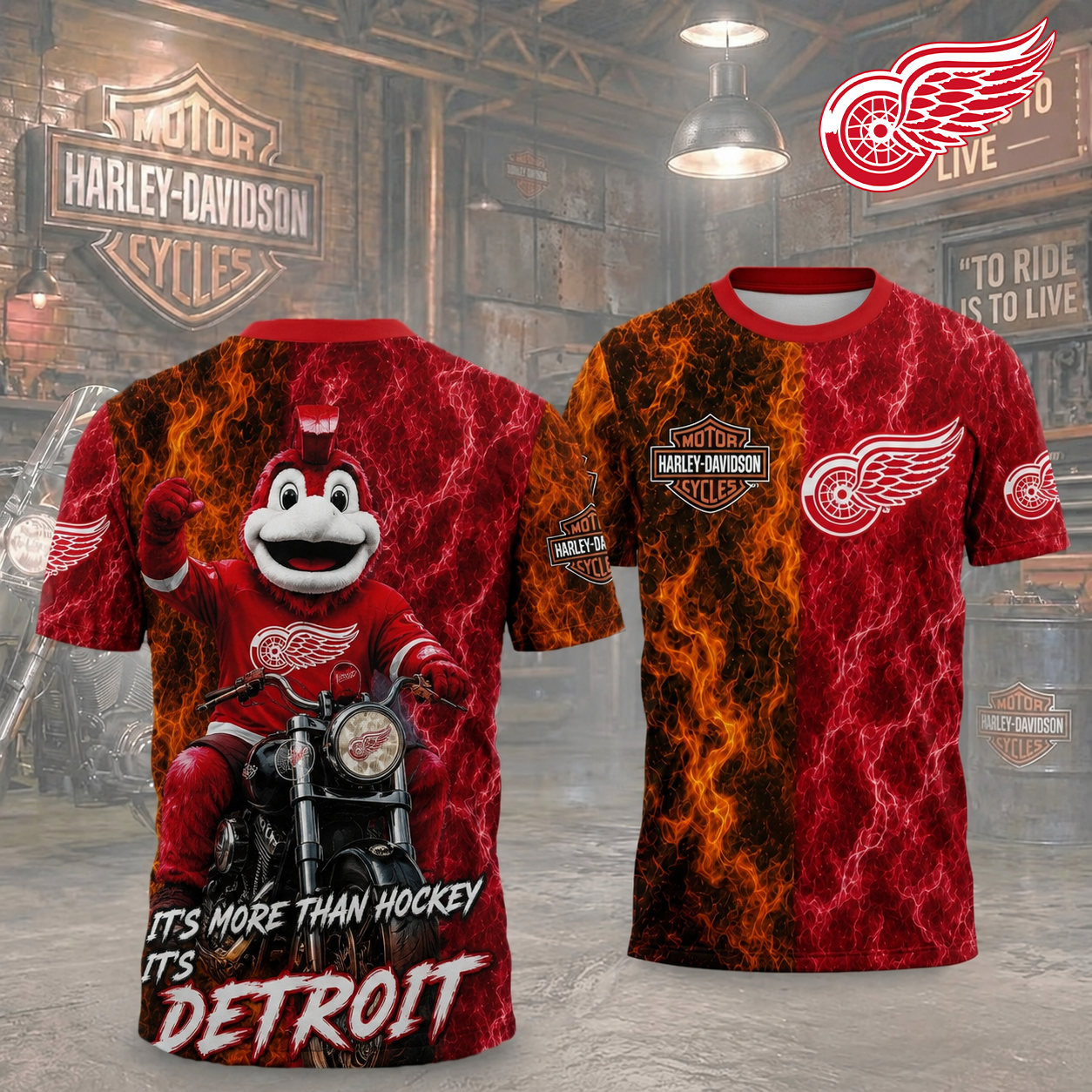 Premium NHL DRW Harley Davidson Pride T-shirt V8 NMD CTKT