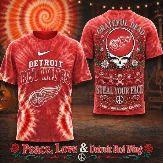 Premium NHL DRW Peace Love Greateful T-shirt V6 NMD CTKT